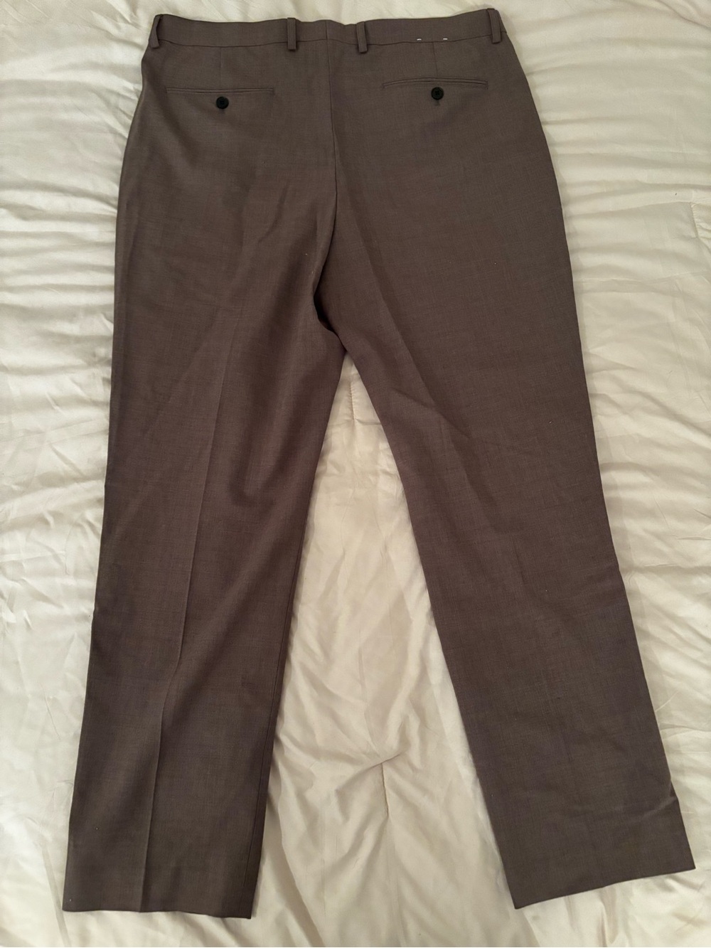 Express Extra Slim Dress Pants – Brown - Picture 2 of 3